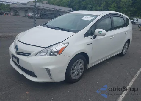 2013 Toyota Prius V Two z USA, uszkodzony, nr VIN JTDZN3EU7D3190681